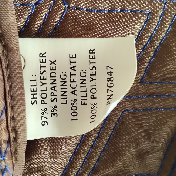 Nomadic Traders Royal Blue Quilted Vest - Picture 10 of 11